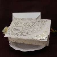 Cheap Wedding Invitation Foiling Invitation with Envelope Customized 